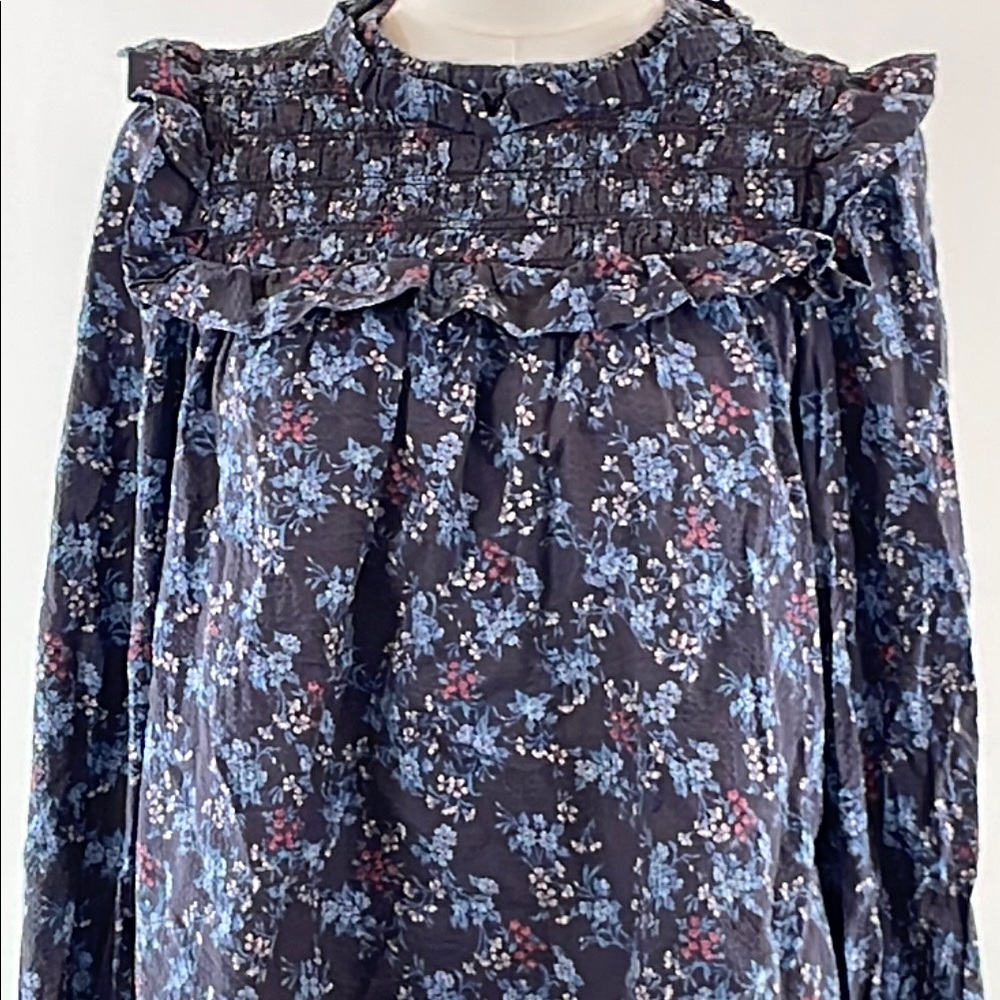 Sea New York Tilly Smocked Top, S - Picture 7 of 11